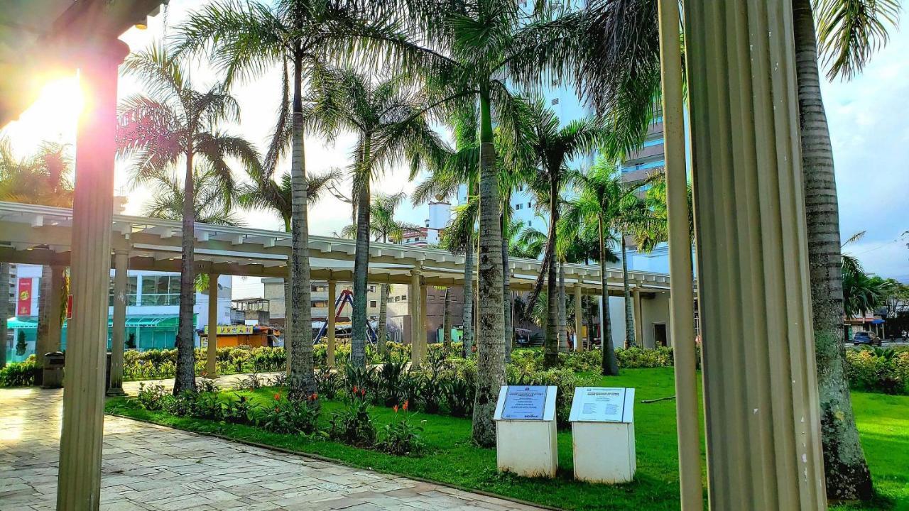 Apartamento Na Vila Caicara Em Predio Frente Mar Com Excelente Localizacao Por Reserva Praia Praia Grande  Buitenkant foto