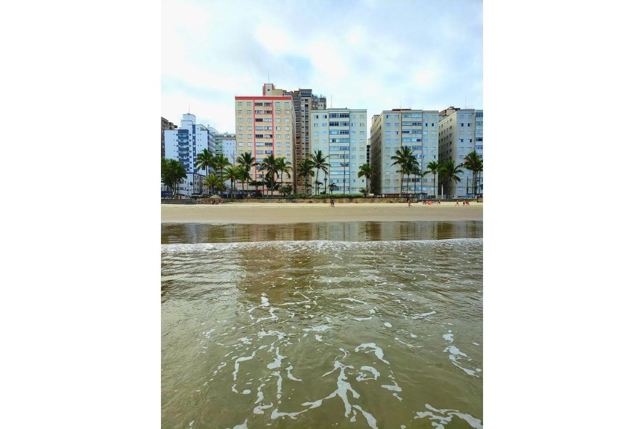 Apartamento Na Vila Caicara Em Predio Frente Mar Com Excelente Localizacao Por Reserva Praia Praia Grande  Buitenkant foto