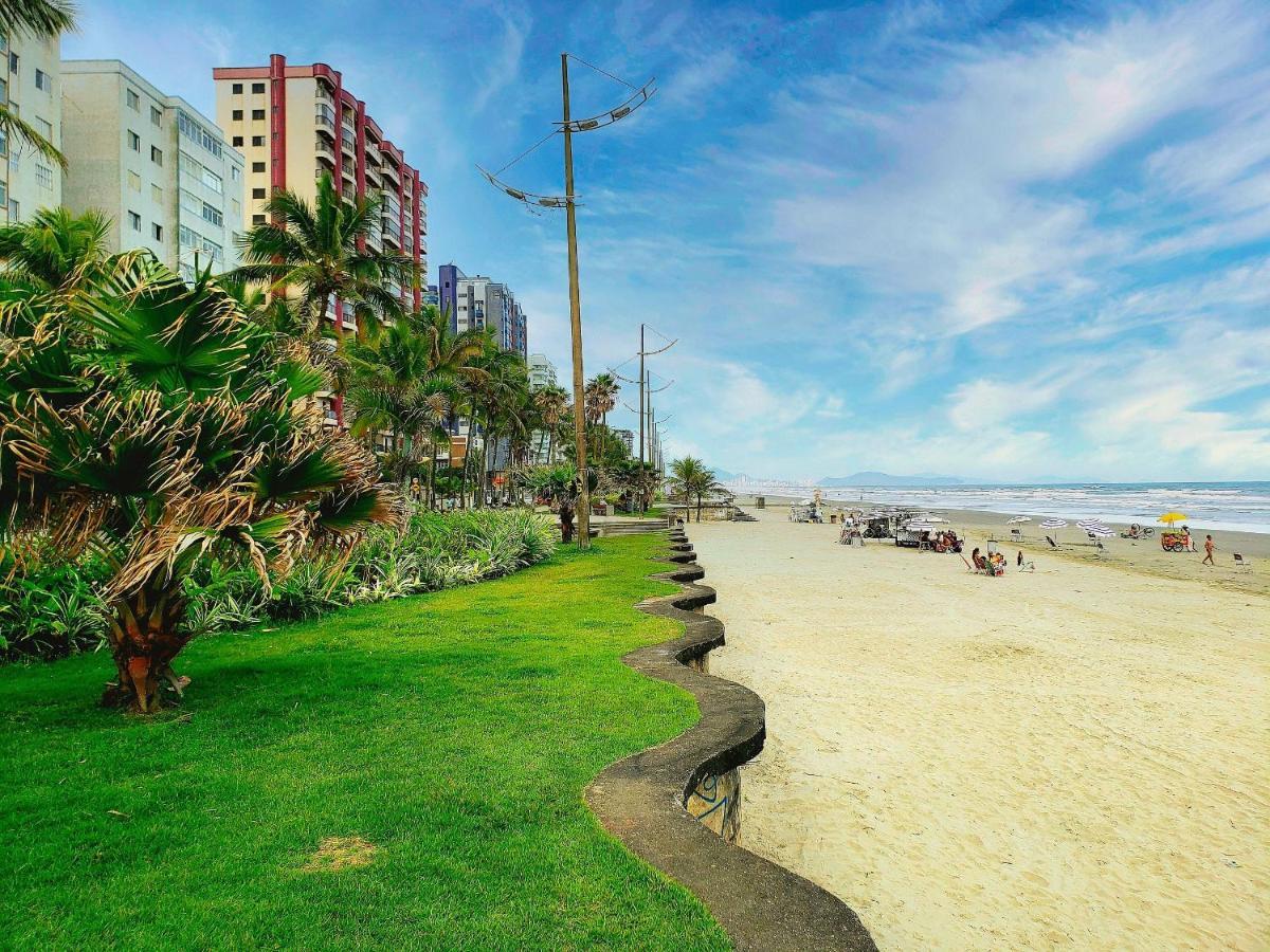 Apartamento Na Vila Caicara Em Predio Frente Mar Com Excelente Localizacao Por Reserva Praia Praia Grande  Buitenkant foto